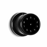 Ozone OZ-FDL-11-Life-Black Smart Lock with Google Assistant & Alexa Enabled (without Wi-Fi Gateway, Black)