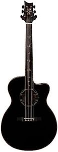 PRS Guitars 6 String SE A20E Acoustic Electric, Black with Gig Bag, Right (111029::BX:)