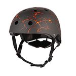 Hornit LIDS Kids Helmet | Kids Bike Helmet | Bike, Skateboard, Skating & Scooter Helmet | BMX Helmet Kids | Toddler Bike Helmet | CPSC Certified | Fully adjustable | Rear Light | (Medium, Lava)