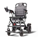 D04 Foldable Lightweight Electric Wheelchair with 500W Motor, 10Ah Battery, 20 km Range, 150 kg Load, Puncture-Proof Tyres – for Seniors & Limited Mobility Users