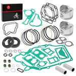 Engine Top End Rebuild Kit STD Piston and Ring Gasket Seal For Kawasaki Mule 2500 2510 2520 3000 3010 3020 4000 4010 4010 Trans KAF620