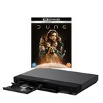 Sony UBP-X700 Zone Free MULTIREGION DVD Regions 1-8 - Blu-ray Region A, B & C - Bundle Including Dune 4K UHD Disc