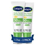 Cetaphil Uva/Uvb Defense Spf 50 Facial Moisturizer, 1.7-Ounce (Pack Of 2)