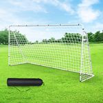 F2C 12 x 6 Foot Soccer Goal Steel F