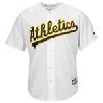 Majestic Oakland Athletics A's Cool Base MLB Jersey White, White, S