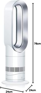 Dyson Hot+Cool Fan Heater – AM09, White