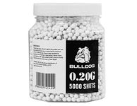 ALLCLEARANCEUK Airsoft High Grade 6mm 0.20g Biodegradable White BB Pellets High Precision Polished BBS 1000,2000,5000,10000 Shots In A Resealable Bag (0.20G 5000 BB TUB)