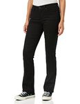 Levi's Women's 315 Shaping Bootcut Jeans, Black and Black, 30W / 30L