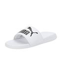 Puma Unisex-Adult Popcat 20 RES White-Black Slipper - 8UK (39126202)