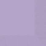 Amscan Party Ready Disposable 2-Ply Luncheon Napkins Tableware, 6.5" X 6.5", Lavender, 50Ct