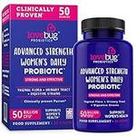 Lovebug Advanced Strength Women’s Probiotic | Clinically Studied Ingredients | Multi-Strain 50 Billion CFU | 30 Capsules