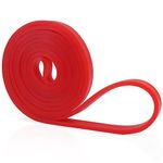 Resistance Bands, Exercise Pull Up Bands for Women Men, Premium Latex Long Resistance Band, Stretch Bands for Exercise, Loop Band (red)