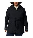 Columbia Women's Trench II Jacket, Black, M