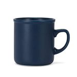 Abbott Collection Classic Matte Mug, Stoneware - Navy Blue, 3.5" H (12oz)