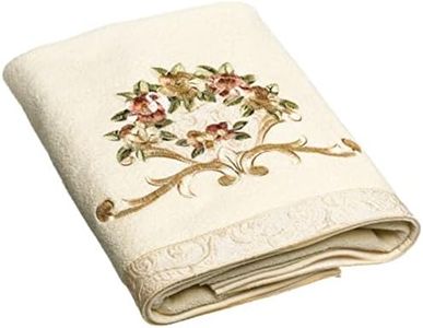 Avanti Linens Rosefan Bath Towel, Ivory