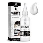 White Epoxy Resin Pigment Paste - 3.4 fl.oz / 100ml High Concentrated White Resin Dye Paste for Resin Ocean Waves, Cells, Lacing, UV Resin - Opaque White Pigment Paste for Resin Art, Painting, Coaster