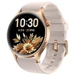 aeac Smart Watch for Women, 1.32'' AMOLED Ultra-Clear Screen Activity Trackers with Heart Rate/Sleep/SpO2 Monitor, Smartwatch for iPhone/Samsung/Android, 110+ Sport Modes 3ATM Waterproof Fitness Watch
