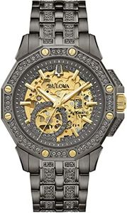 Bulova Automatic Watch 98A293, gray, Bracelet