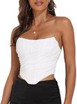 Women's Vintage Strapless Open Back