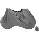 Buds-Sports Extendable Mountain Bike Sock Cover Size L/XL – Protect Your Interior in Seconds (Grey)