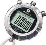 Stopwatch,Metal Rolilink Stop Watch for Sports Stopwatches Timer for Sports and Competitions