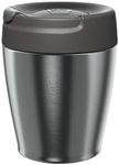 KeepCup Traveller Reusable Travel Mug - Vacuum Insulated Cup with Leakproof Sipper Lid | 8oz/227ml - Nitro Gloss