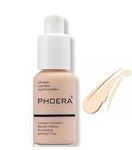 Aquapurity Phoera® Full Coverage Foundation Soft Matte Oil Control Concealer 30ml Flawless Cream Smooth Long Lasting (101 PORCELAIN)