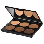 Sleek MakeUP Cream Contour Kit, 6 Easily Blendable Colours for Smooth and Long Lasting Contour, Dark