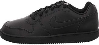 NIKE Men's Ebernon Low Basketball Shoe, Black, 10 Regular US