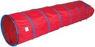 Pacific Play Tents 20510 Kids 6-Foot Institutional Crawl Play Tunnel, 6' X 19" Diameter, Red/Blue