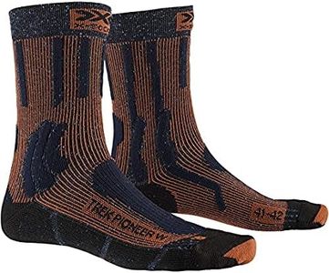 X-Socks Trek Pioneer Women Socks Socks, Donna, Midnight Blue/Crimson Red, 37-38