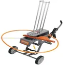 Champion Range and Target WheelyBird 3.0 Auto-Feed Trap - 60 Clay Stack, Quick-Throw Motor, 70 Yards Distance, Ultra-Wide Tires & Wireless Remote Compatible