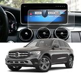 RGY Car Accessories GPS Navigation System Touch Screen Guard Compatible with Mercedes - Benz GLC (Company Fitted) - CLEAR