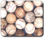 Baseballs Mouse Pad - By Art Plates