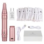 Charme Princesse Wireless Permanent Makeup Machine with 15pcs Needles Cartridges 5w Motor Tattoo Rotary Machine for Miroblading Shading Eyeliner Lip Rose