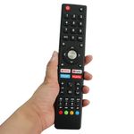 Replacement Remote Control for JVC RM-C3367 LT-50KC508 50" Smart 4K UHD Android TV [ No Voice Function]