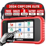 LAUNCH Car Scanner CRP129E OBD2 Scanner ABS SRS Engine TCM Code Reader,Car Diagnostic Tool with Oil/EPB/SAS/TPMS/Throttle Body Reset,AUTO VIN,Car Scan Tool for All OBD2 Cars,Lifetime Free Update