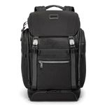 TUMI - Alpha Bravo Expedition Flap Backpack - Large Carry On Backpack - 21.0" X 12.5" X 7.5" - Fits up to 17" Laptop - Black