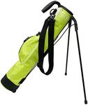 Orlimar Pitch 'N Putt Junior Golf Bag with Stand/Carry Handle, Ultra-Lightweight, Lime Green