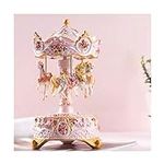 Carousel Music Box with Colorful LE