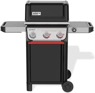 Weber Spirit® EX‑325 Smart Gas Grill (Liquid Propane) for Outdoor Cooking, 3 Burner – Black, Wi‑Fi Enabled Grill with Porcelain-Enameled Cast-Iron Grates, Sear Zone, Boost Burners