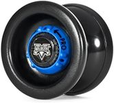 Velocity Adjustable YoYo - Black with Blue Dial