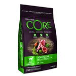 Wellness CORE Adult Lamb, Dry Dog Food, Dog Food Dry for Healthy Digestion, Grain Free with High Meat Content, Lamb, 10 kg