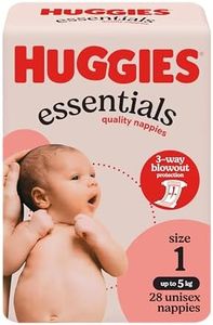 Huggies Essentials Nappies Size 1 (up to 5kg) 28 Count