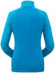 Spyder Women’s Drive Zip T-Neck Pullover, Large, Lagoon