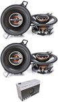 Infinity - Two Pairs of REF-3032CFX Reference 3.5 Inch Two-Way car Audio Speakers