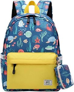 mygreen Toddler Backpack, Kids Backpack for Boys and Girls with Chest Strap, Yellow, Small, Modern/Fitted