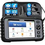 OBD2 Scanner TOPDON ArtiDiag500 Oil/SAS/Throttle Reset Engine/ABS/SRS/Transmission, Diagnostic Scan Tool, AutoVIN, Car Check Engine Code Reader with Battery Test, Lifetime Wi-Fi Free Update