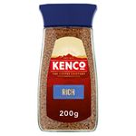 Kenco Rich Instant Coffee, Medium Roast , Unflavoured 200g, Pack of 1