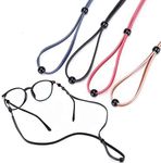 Pack of 4 Eco Leather Eyeglass Stra